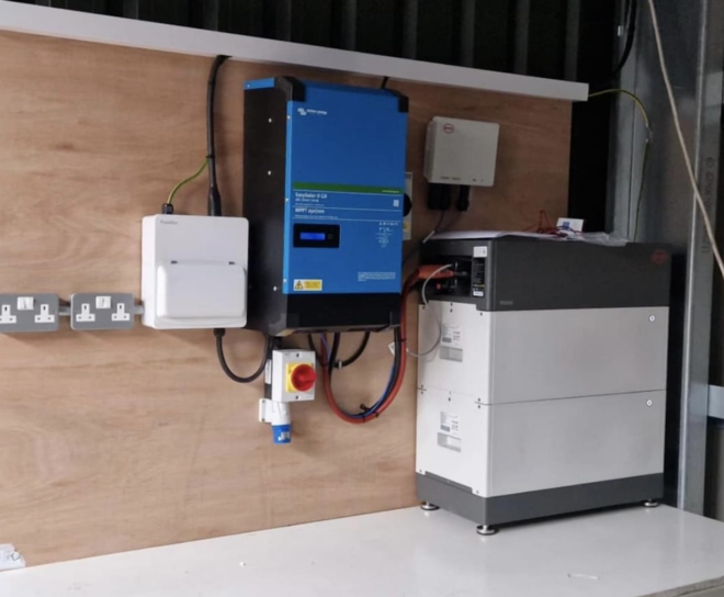 Solar Installation in Stables